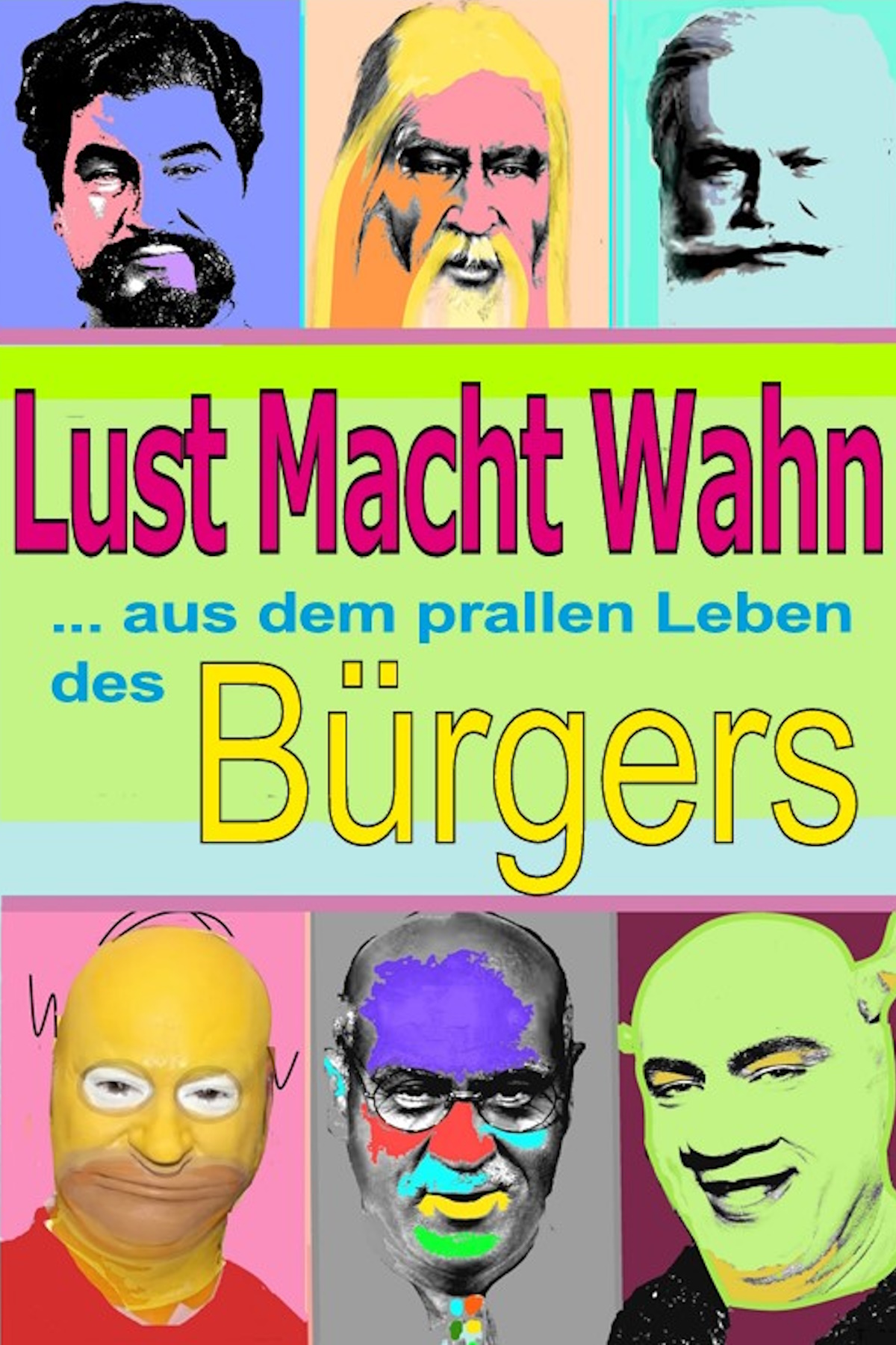 Cover "Lust, Macht, Wahn"